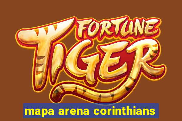 mapa arena corinthians